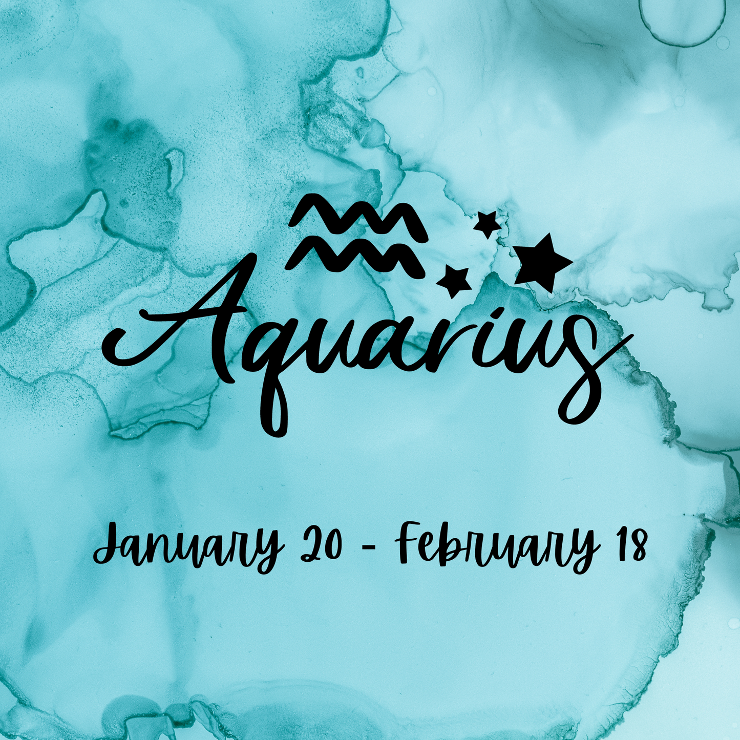 Aquarius Zodiac Box
