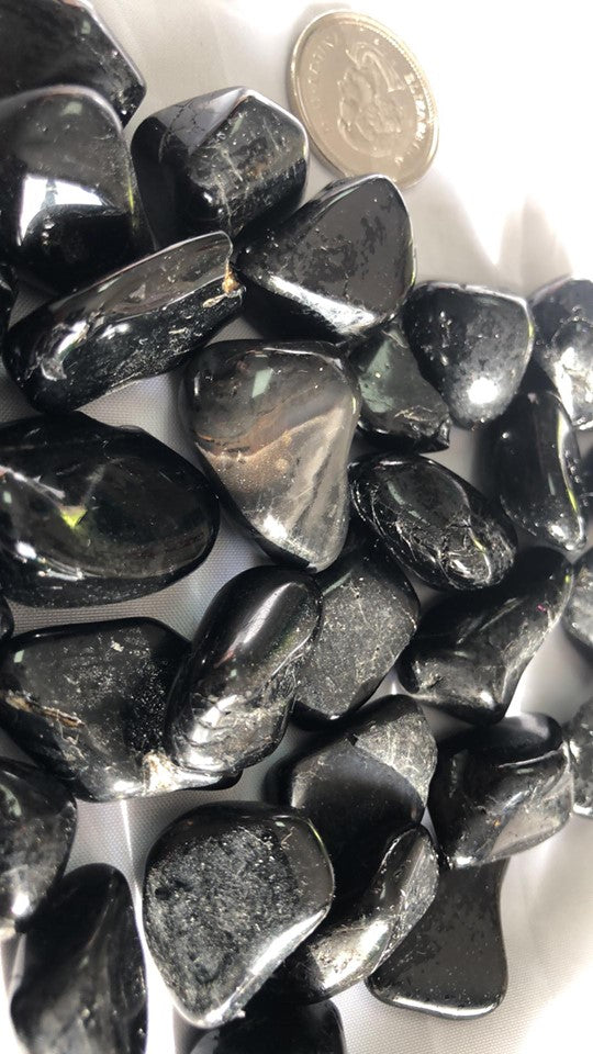 Black Tourmaline - Tumbled