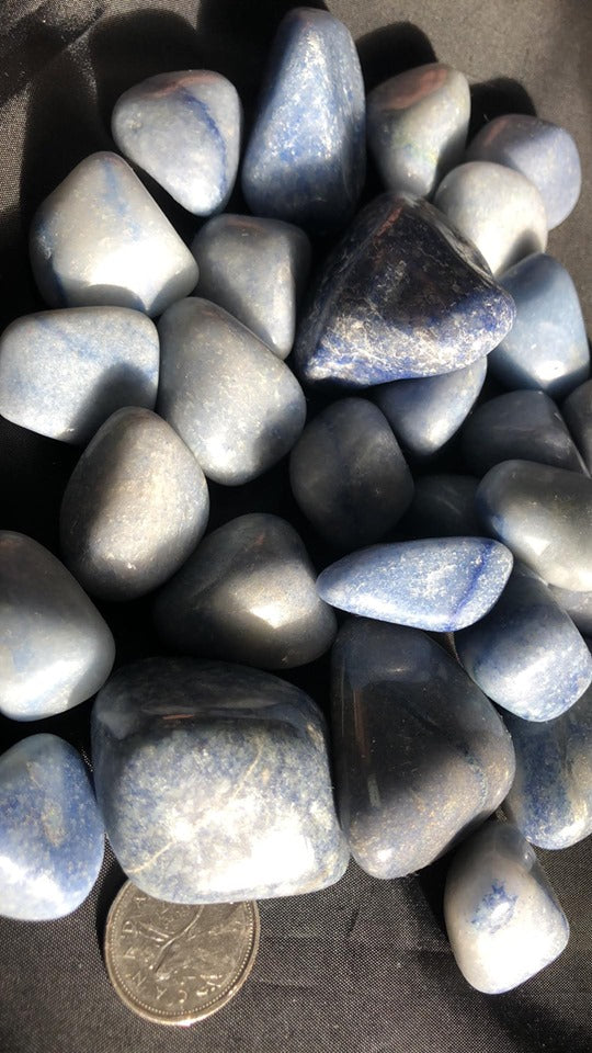 Blue Quartz - Tumbled