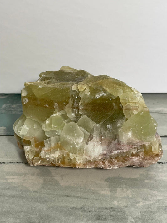 Green Calcite Specimen