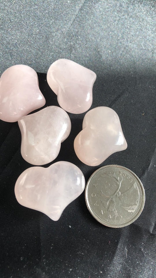 Rose Quartz Heart