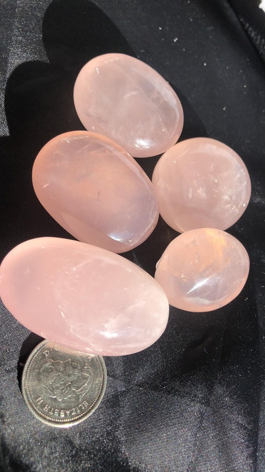 Rose Quartz Pebbles - Tumbled