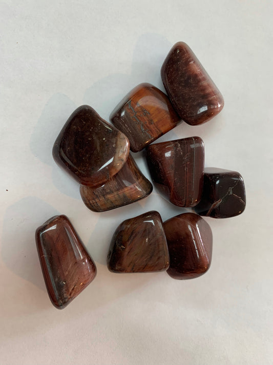 Red Tigers Eye - Tumbled