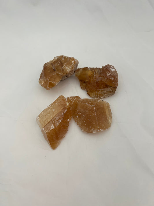 Honey Calcite Specimen