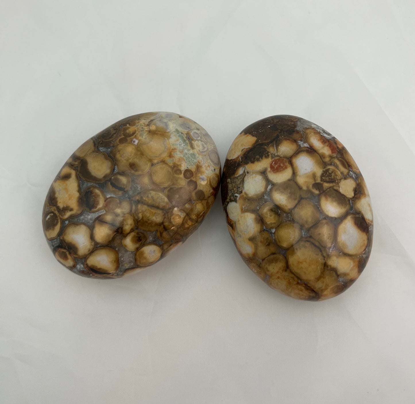Brecciated Mookaite Jasper Palm Stone