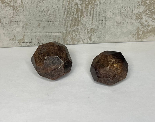 Faceted Garnet
