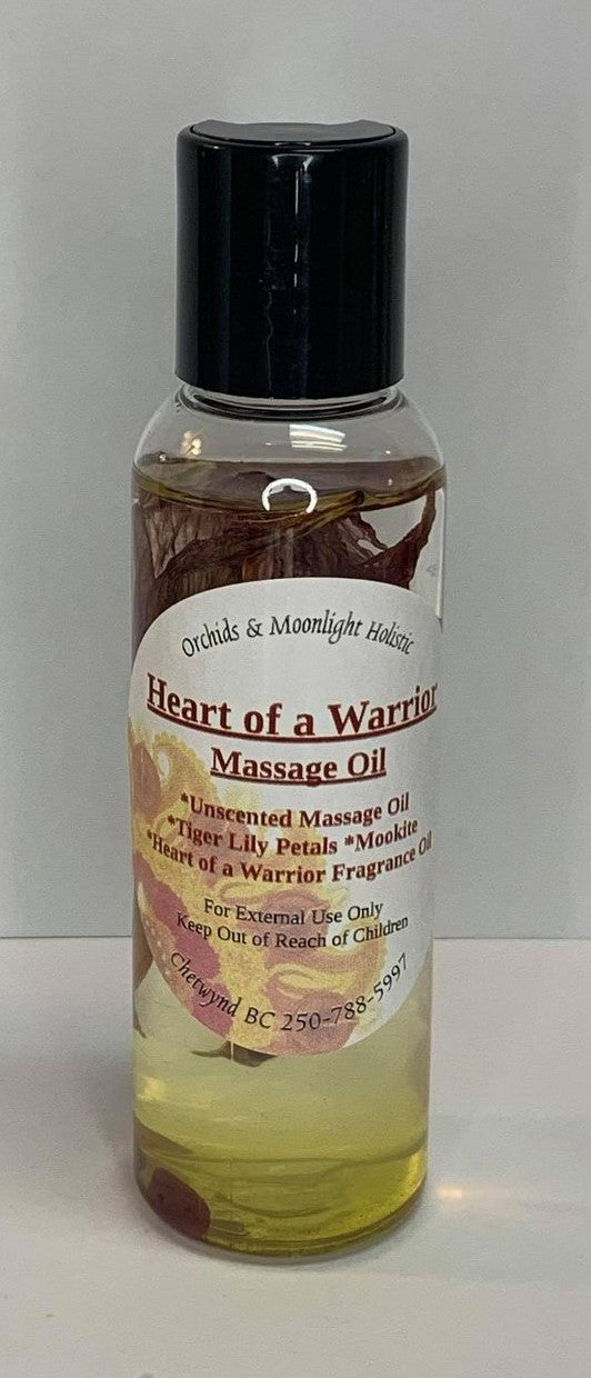 Heart of a Warrior Massage Oil