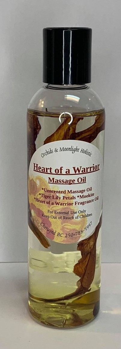 Heart of a Warrior Massage Oil